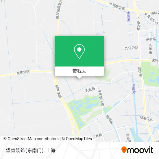 望肯装饰(东南门)地图