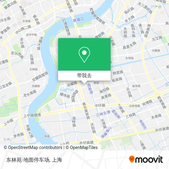 东林苑-地面停车场地图