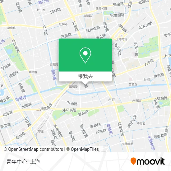 青年中心地图