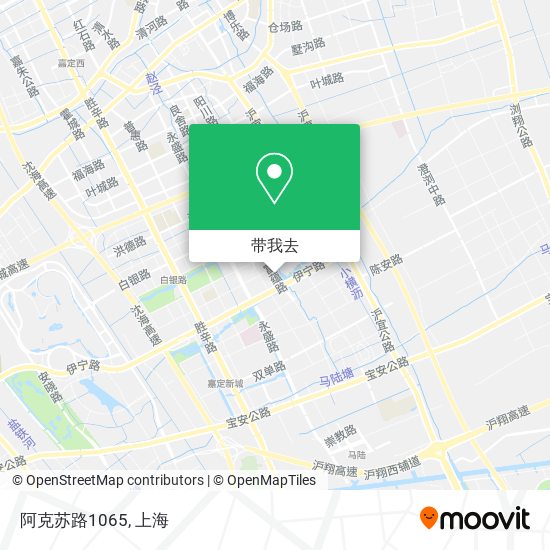 阿克苏路1065地图