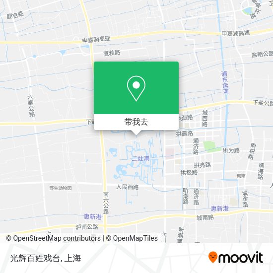 光辉百姓戏台地图