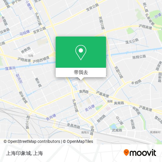 上海印象城地图
