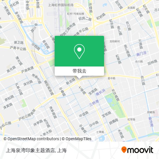 上海泉湾印象主题酒店地图