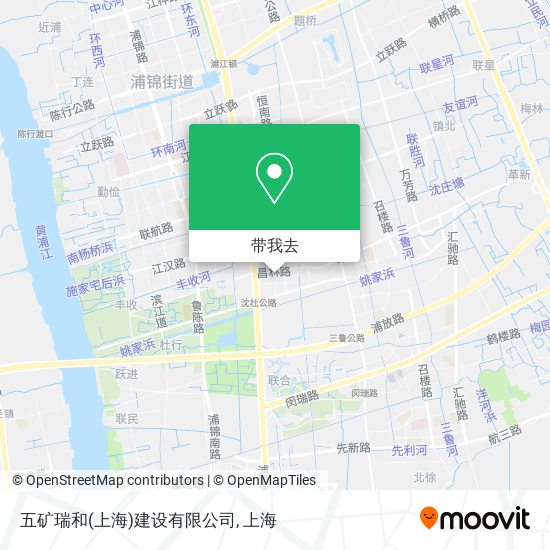 五矿瑞和(上海)建设有限公司地图