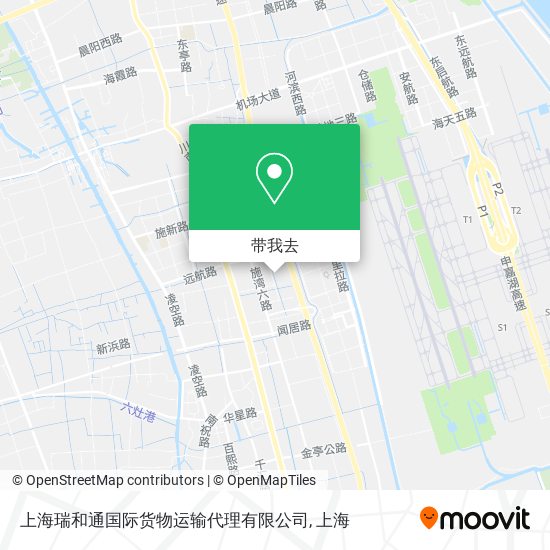上海瑞和通国际货物运输代理有限公司地图