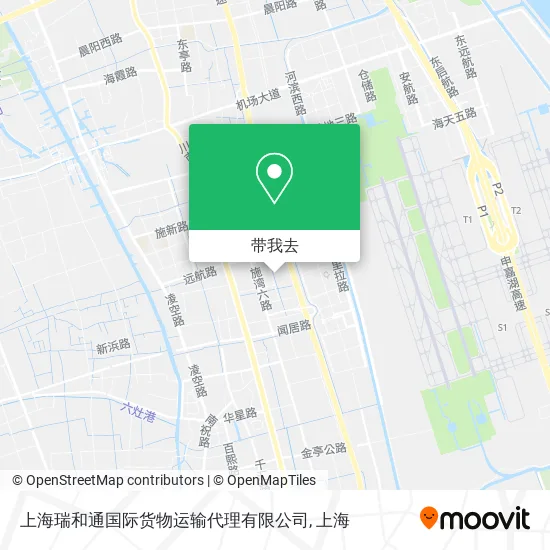 上海瑞和通国际货物运输代理有限公司地图