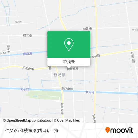 仁义路/牌楼东路(路口)地图