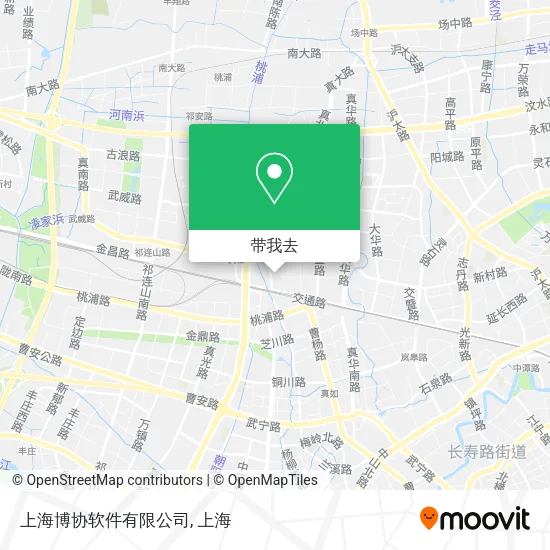 上海博协软件有限公司地图