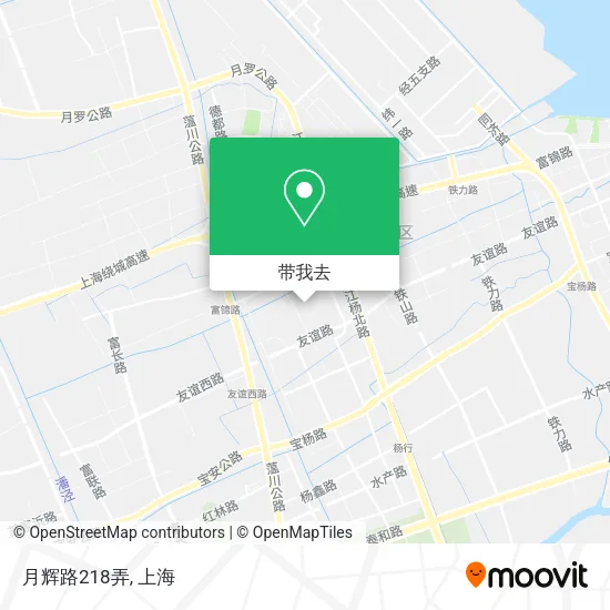 月辉路218弄地图