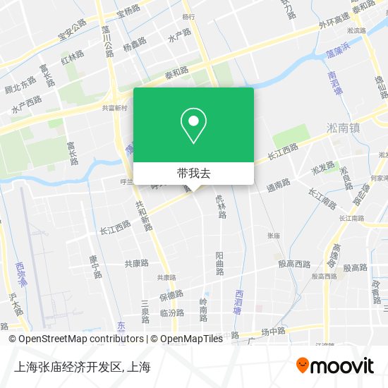 上海张庙经济开发区地图