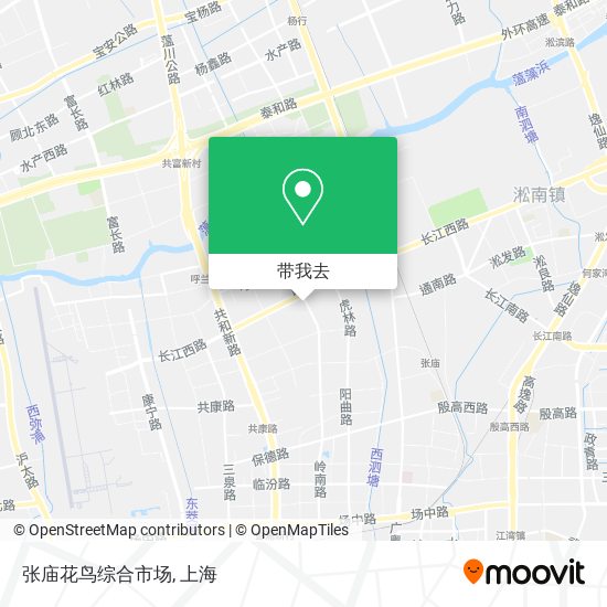 张庙花鸟综合市场地图