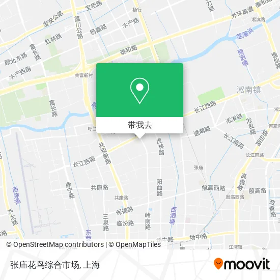 张庙花鸟综合市场地图