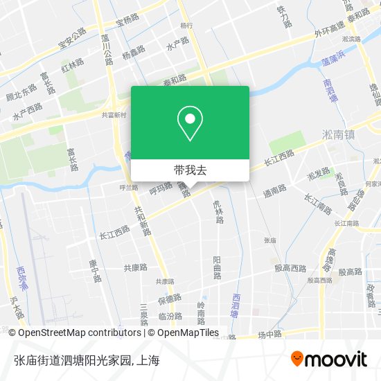 张庙街道泗塘阳光家园地图