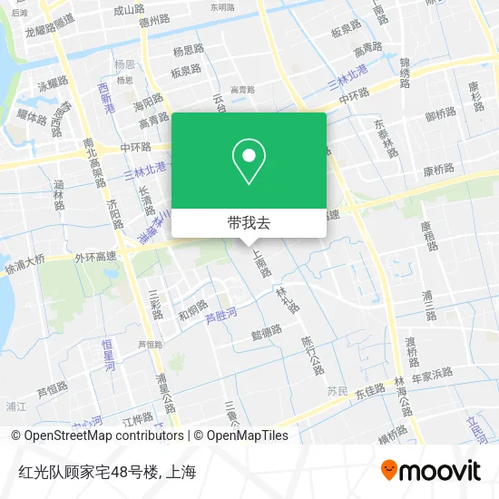 红光队顾家宅48号楼地图