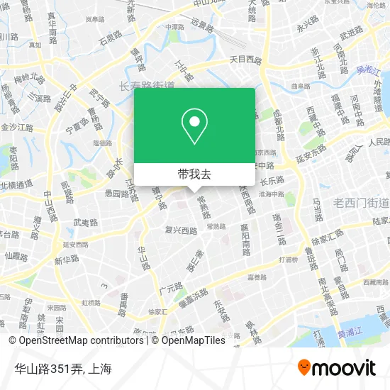 华山路351弄地图
