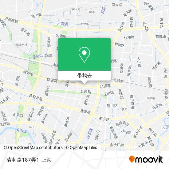 清涧路187弄1地图