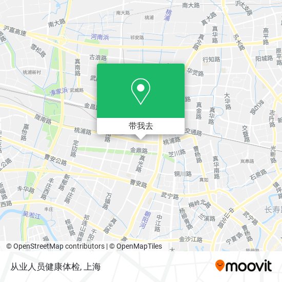 从业人员健康体检地图