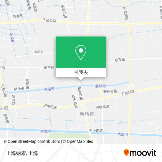 上海纳康地图