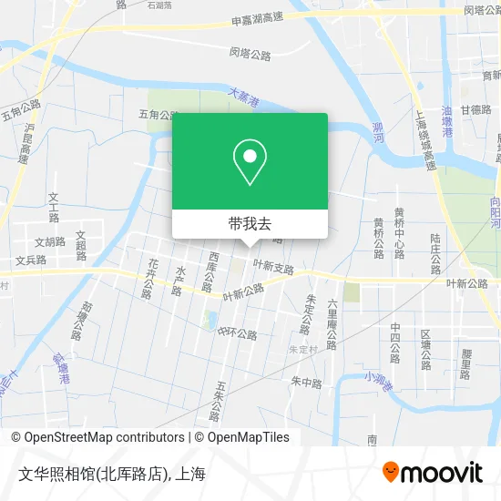 文华照相馆(北厍路店)地图