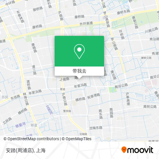 安踏(周浦店)地图