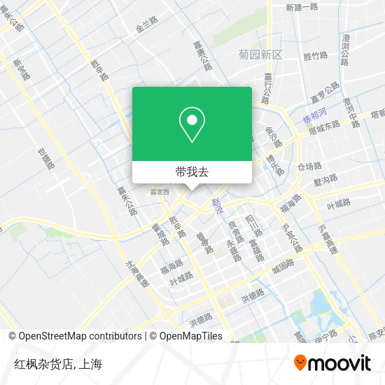 红枫杂货店地图