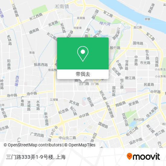 三门路333弄1-9号楼地图