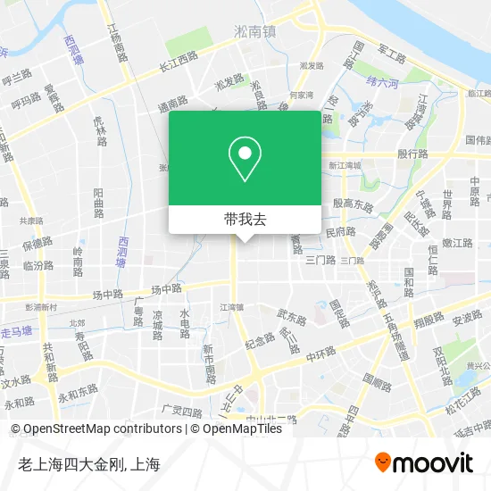 老上海四大金刚地图