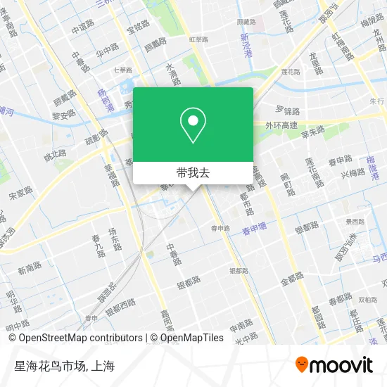 星海花鸟市场地图