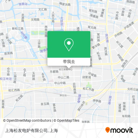 上海松友电炉有限公司地图
