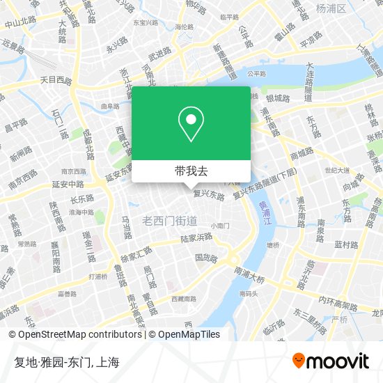 复地·雅园-东门地图