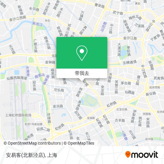 安易客(北新泾店)地图