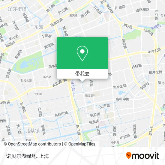 诺贝尔湖绿地地图