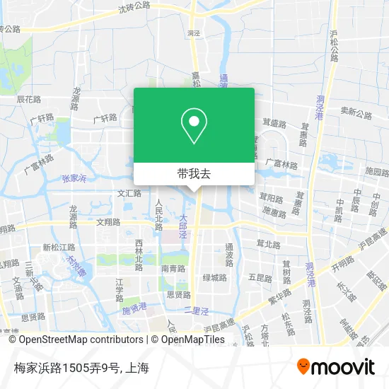 梅家浜路1505弄9号地图
