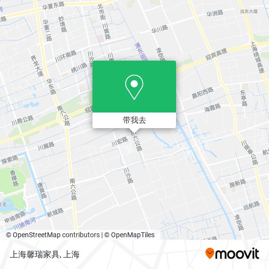 上海馨瑞家具地图