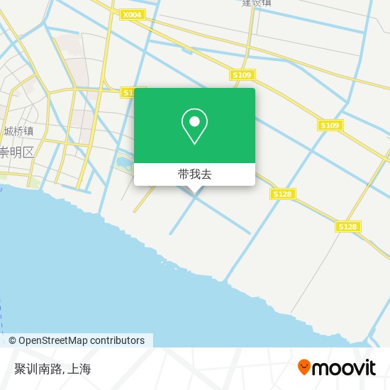 聚训南路地图