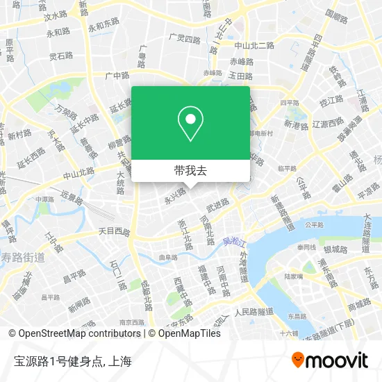 宝源路1号健身点地图