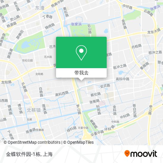 金蝶软件园-1栋地图