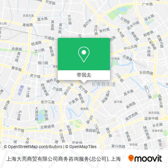 上海大亮商贸有限公司商务咨询服务(总公司)地图