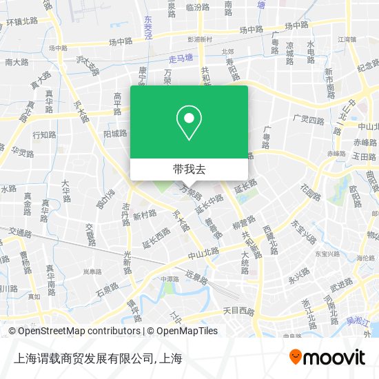 上海谓载商贸发展有限公司地图