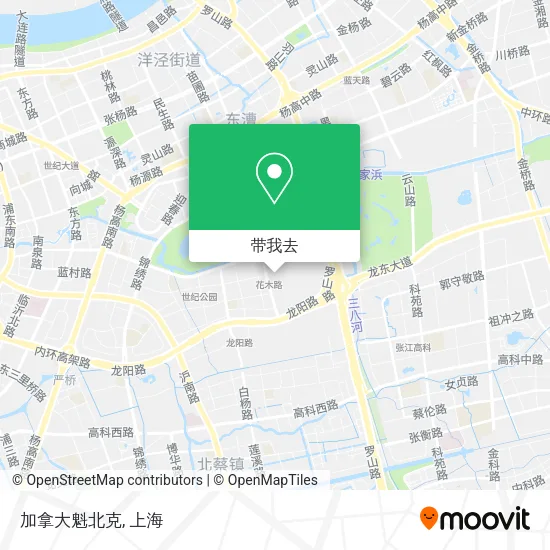 加拿大魁北克地图