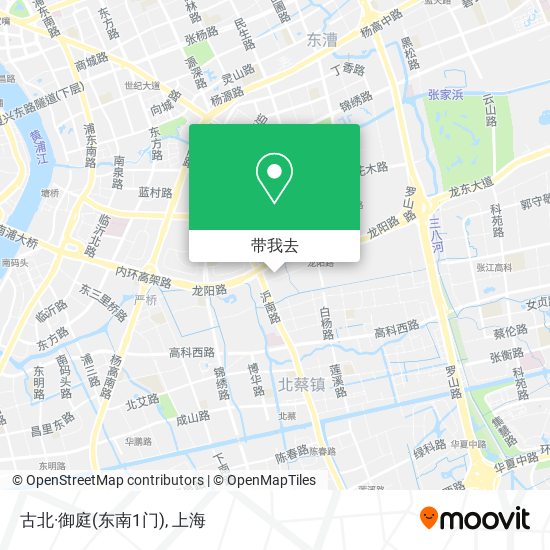 古北·御庭(东南1门)地图