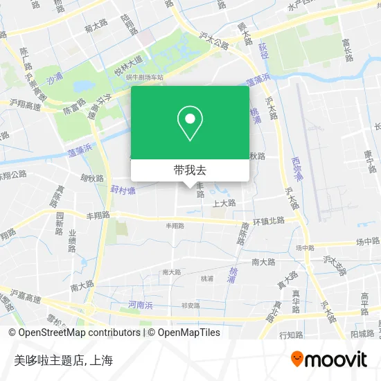 美哆啦主题店地图