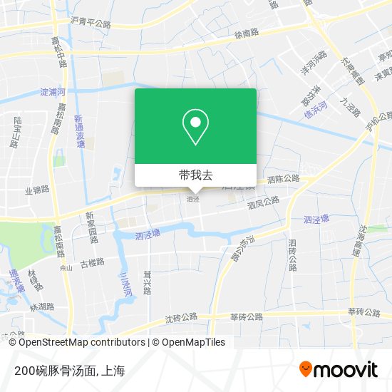 200碗豚骨汤面地图