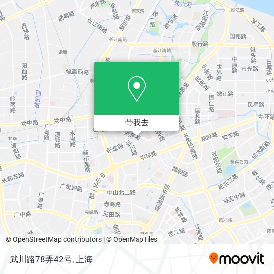 武川路78弄42号地图