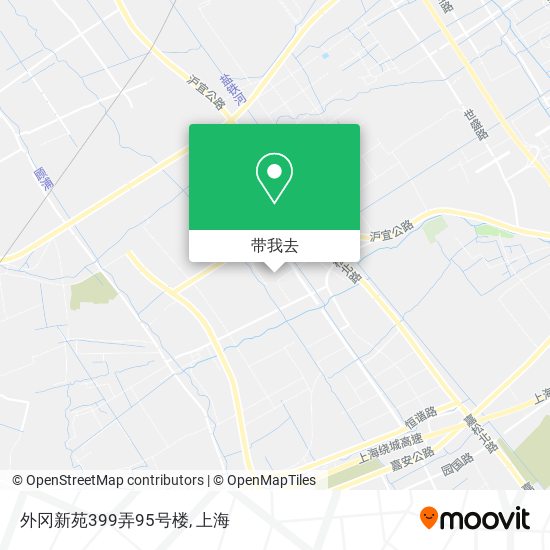 外冈新苑399弄95号楼地图