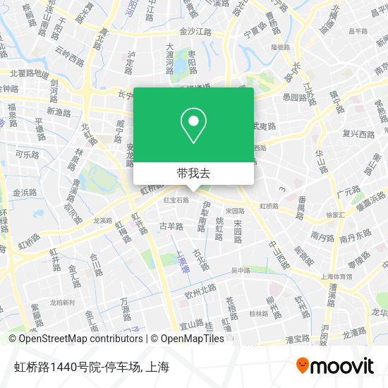 虹桥路1440号院-停车场地图