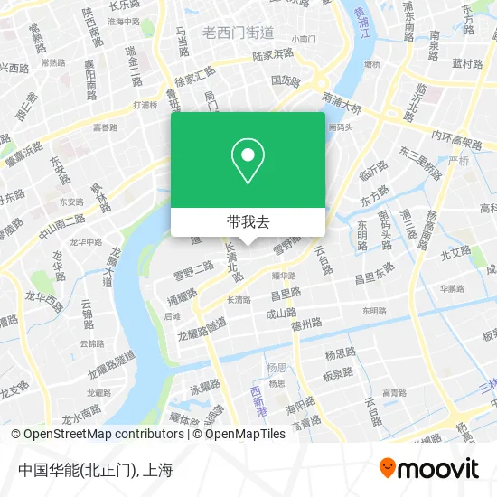 中国华能(北正门)地图