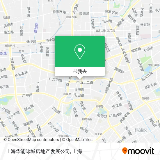 上海华能咏城房地产发展公司地图
