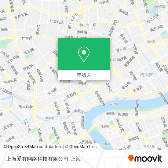 上海爱有网络科技有限公司地图