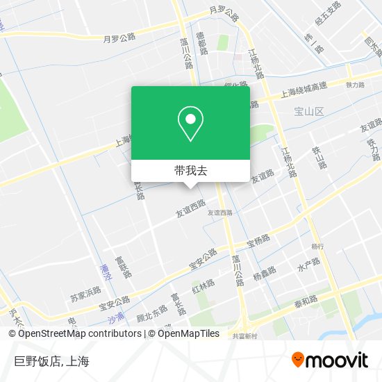 巨野饭店地图